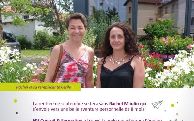 Rachel et sa remplaçante cécile