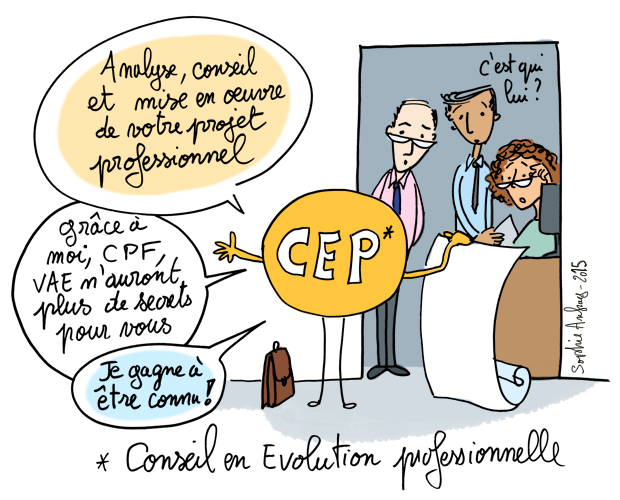 Le conseil en évolution professionnelle, dit CEP